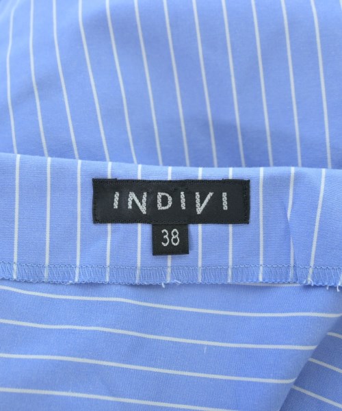 INDIVI（インディヴィ）ブラウス 青 サイズ:38(M位) レディース/2200707622033