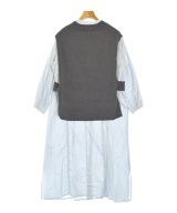 INDIVI（インディヴィ）シャツワンピース 青 サイズ:38(M位) レディース/2200709698081