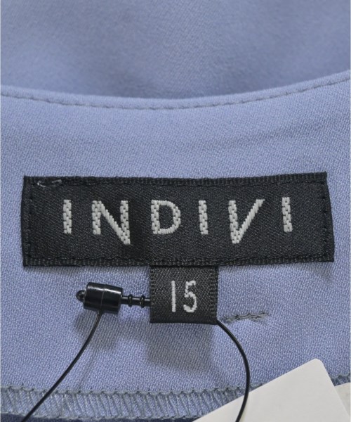 INDIVI（インディヴィ）ブラウス 青 サイズ:15(XXL位) レディース/2200705460200