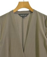 INDIVI（インディヴィ）ノーカラージャケット 茶 サイズ:38(M位) レディース/2200713328035