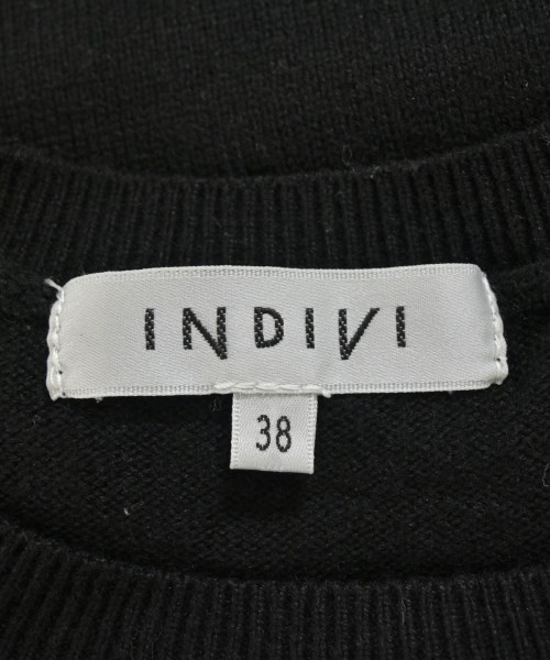 INDIVI（インディヴィ）ニット・セーター 黒 サイズ:38(M位) レディース/2200706944136