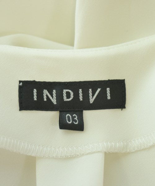 INDIVI（インディヴィ）ブラウス 白 サイズ:03(XXS位) レディース/2200711358119