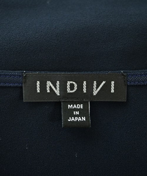 INDIVI（インディヴィ）ブラウス 青 サイズ:38(M位) レディース/2200710751096