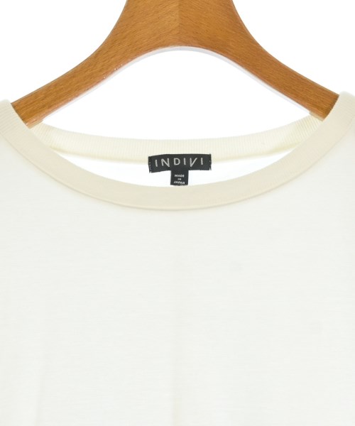 INDIVI（インディヴィ）Tシャツ・カットソー 白 サイズ:34(XS位) レディース/2200710751157