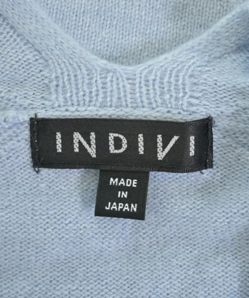 INDIVI（インディヴィ）ニット・セーター 青 サイズ:38(M位) レディース/2200712071154