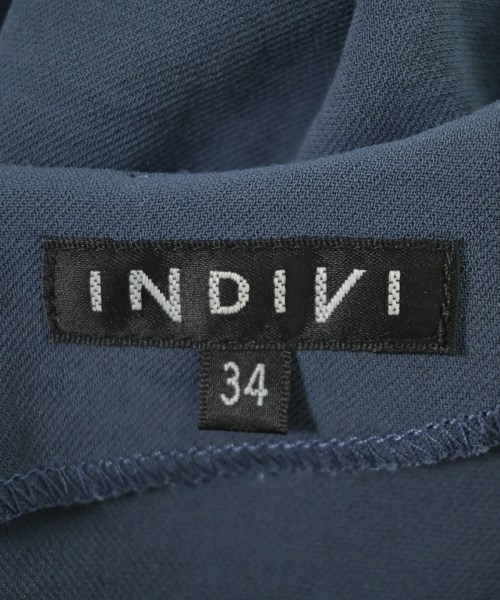 INDIVI（インディヴィ）ブラウス 青 サイズ:34(XS位) レディース/2200714692036