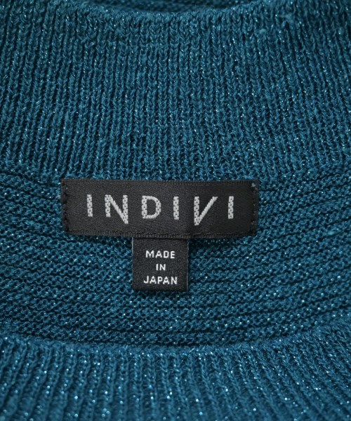 INDIVI（インディヴィ）ニット・セーター 緑 サイズ:F レディース/2200711552067