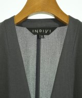 INDIVI（インディヴィ）ノーカラージャケット グレー サイズ:38(M位) レディース/2200714002064
