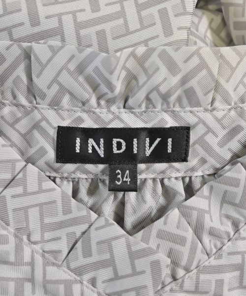 INDIVI（インディヴィ）ブラウス グレー サイズ:34(XS位) レディース/2200712509015