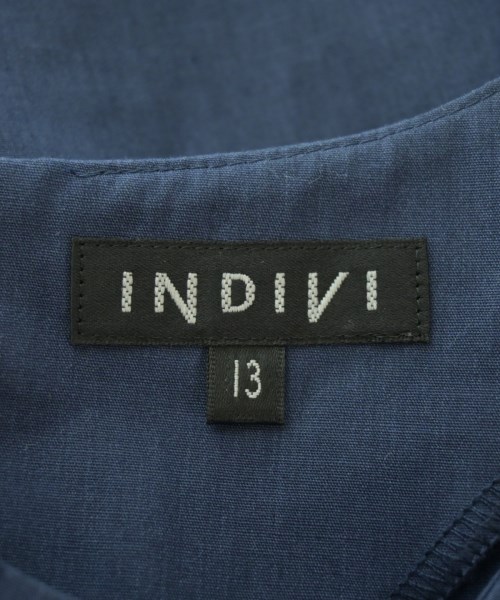 INDIVI（インディヴィ）ブラウス 紺 サイズ:13(XL位) レディース/2200713492033