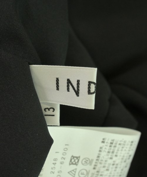 INDIVI（インディヴィ）スラックス 黒 サイズ:13(XL位) レディース/2200713492217