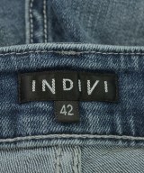 INDIVI（インディヴィ）デニムパンツ 青 サイズ:42(XL位) レディース/2200713492224