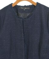 INDIVI（インディヴィ）ノーカラージャケット 紺 サイズ:15(XXL位) レディース/2200713492231