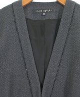 INDIVI（インディヴィ）ノーカラージャケット グレー サイズ:13(XL位) レディース/2200713492248