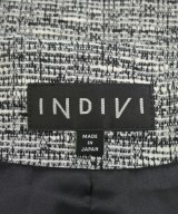 INDIVI（インディヴィ）ノーカラージャケット 白 サイズ:13(XL位) レディース/2200713492255