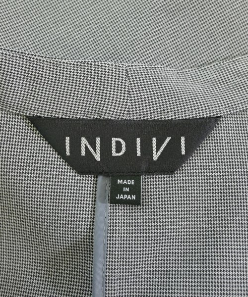 INDIVI（インディヴィ）カジュアルジャケット 黒 サイズ:13(XL位) レディース/2200713492309