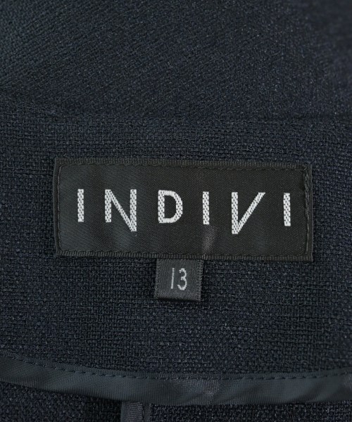 INDIVI（インディヴィ）カジュアルジャケット 紺 サイズ:13(XL位) レディース/2200713492347