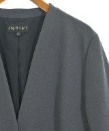 INDIVI（インディヴィ）カジュアルジャケット グレー サイズ:12(XL位) レディース/2200713492354