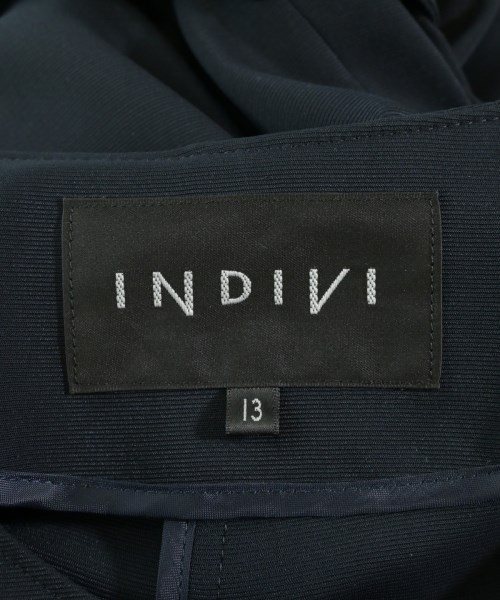 INDIVI（インディヴィ）トレンチコート 紺 サイズ:13(XL位) レディース/2200713492392