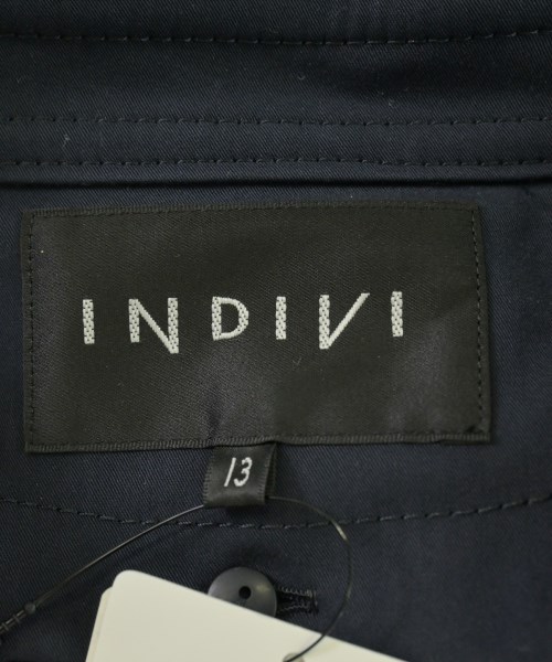 INDIVI（インディヴィ）トレンチコート 紺 サイズ:13(XL位) レディース/2200713492408