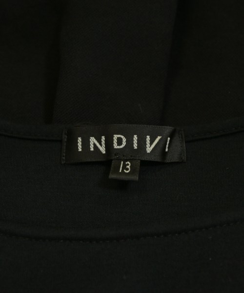 INDIVI（インディヴィ）Tシャツ・カットソー 黒 サイズ:13(XL位) レディース/2200716464082