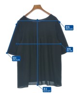 INDIVI（インディヴィ）Tシャツ・カットソー 黒 サイズ:13(XL位) レディース/2200716464082