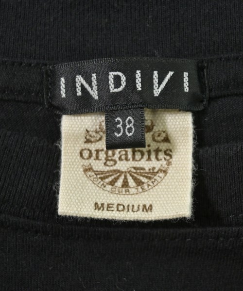 INDIVI（インディヴィ）Tシャツ・カットソー 黒 サイズ:38(M位) レディース/2200713491050