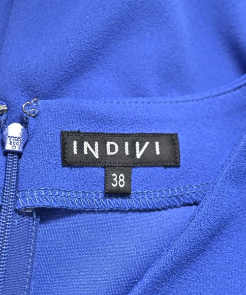 INDIVI（インディヴィ）ブラウス 青 サイズ:38(M位) レディース/2200715147054