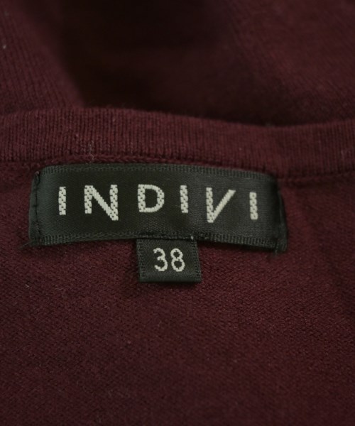 INDIVI（インディヴィ）ニット・セーター 赤 サイズ:38(M位) レディース/2200713774023