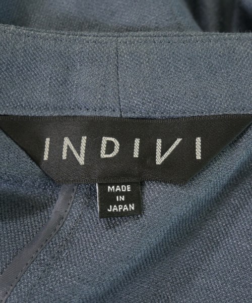 INDIVI（インディヴィ）テーラードジャケット 青 サイズ:40(L位) レディース/2200714058047