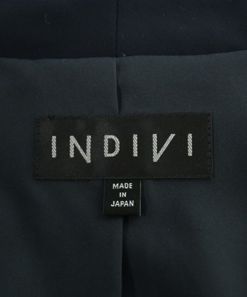 INDIVI（インディヴィ）カジュアルジャケット 紺 サイズ:38(M位) レディース/2200719209024