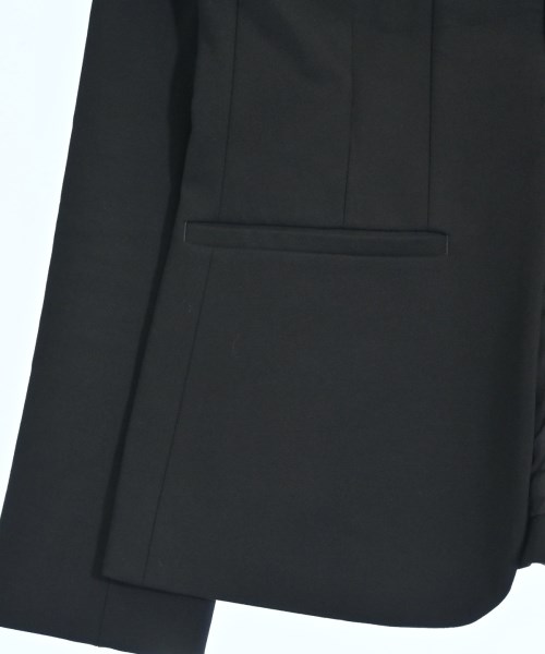 INDIVI（インディヴィ）ノーカラージャケット 黒 サイズ:36(S位) レディース/2200631048046