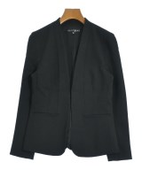 INDIVI（インディヴィ）ノーカラージャケット 黒 サイズ:36(S位) レディース/2200631048046