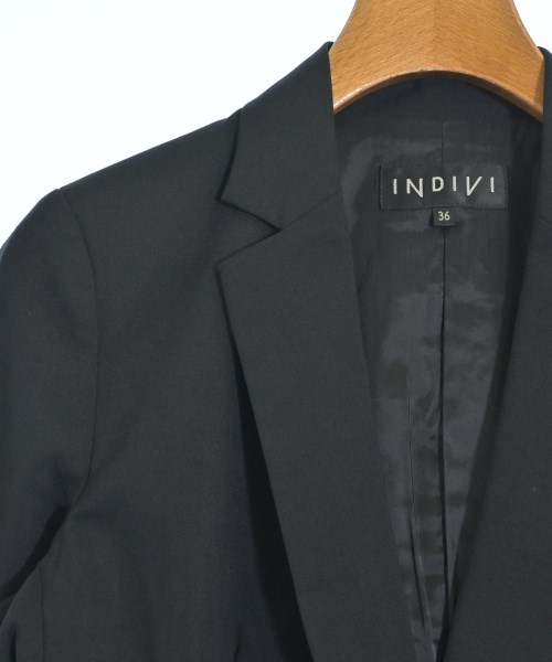 INDIVI（インディヴィ）ジャケット 黒 サイズ:36(S位) レディース/2200631048053