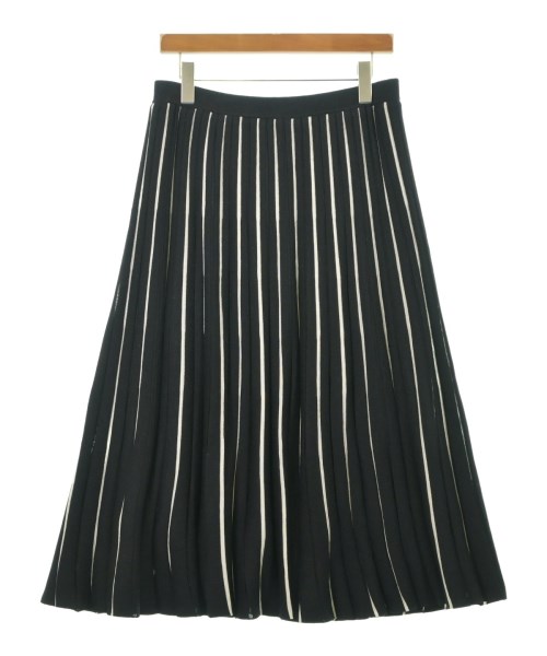 INDIVI(インディヴィ)ロング・マキシ丈スカート 黒 サイズ:15(XXL位)/2200631830030