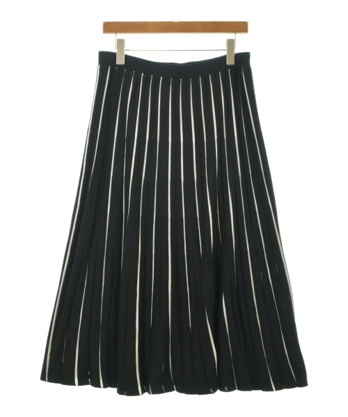 INDIVI（インディヴィ）ロング・マキシ丈スカート 黒 サイズ:15(XXL位) レディース/2200631830030