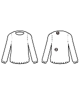 INDIVI（インディヴィ）カーディガン 青 サイズ:13(XL位) レディース/2200631830085