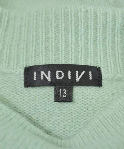 INDIVI（インディヴィ）ニット・セーター 緑 サイズ:13(XL位) レディース/2200631830092