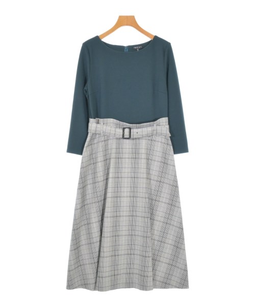 INDIVI(インディヴィ)ワンピース 紺 サイズ:38(M位)/2200633285036