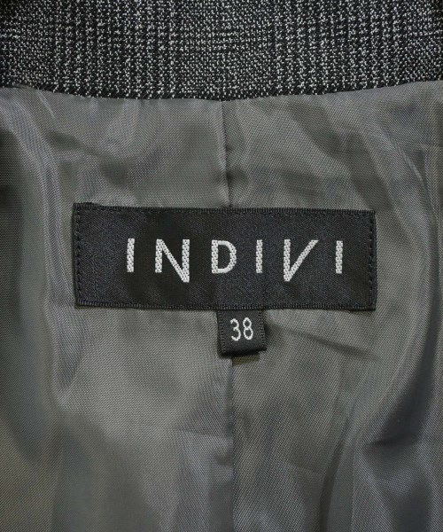 INDIVI（インディヴィ）テーラードジャケット グレー サイズ:38(M位) レディース/2200635099013