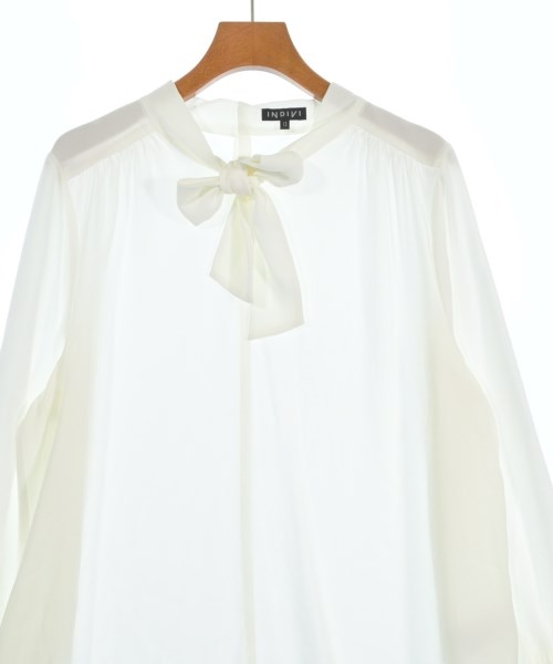 INDIVI（インディヴィ）ブラウス 白 サイズ:13(XL位) レディース/2200629109117