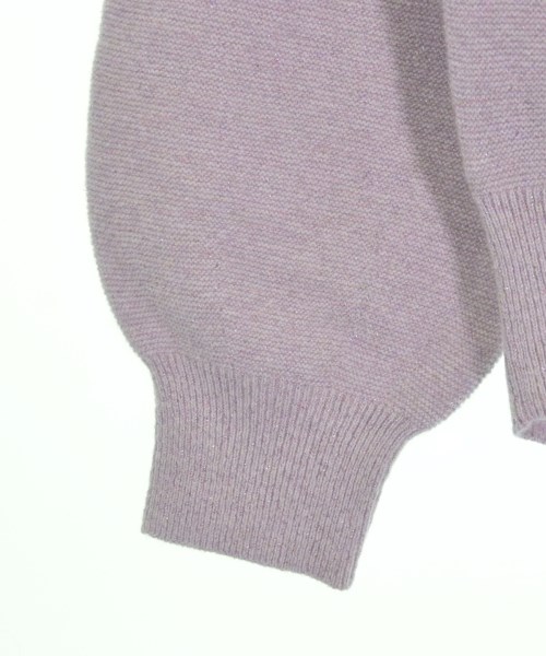 INDIVI（インディヴィ）ニット・セーター 紫 サイズ:34(XS位) レディース/2200634088100