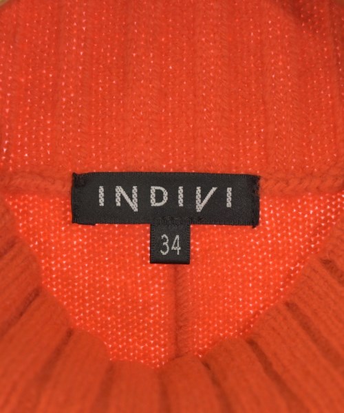 INDIVI（インディヴィ）ニット・セーター 赤 サイズ:34(XS位) レディース/2200636982031