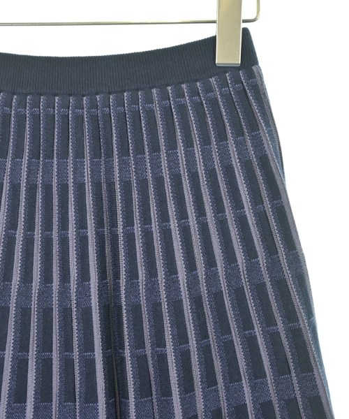 INDIVI（インディヴィ）ひざ丈スカート 紺 サイズ:05(XXS位) レディース/2200637882026
