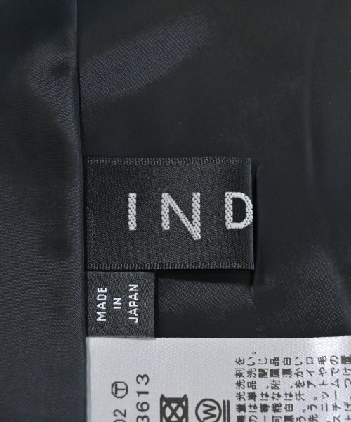 INDIVI（インディヴィ）ひざ丈スカート 黒 サイズ:05(XXS位) レディース/2200637882033