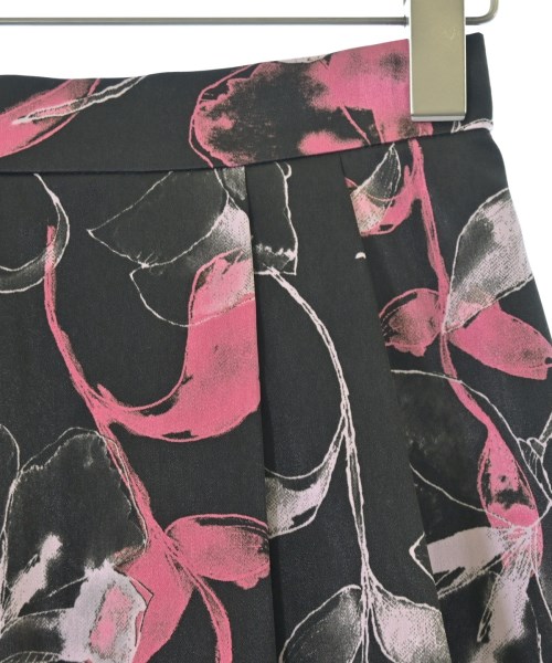 INDIVI（インディヴィ）ひざ丈スカート 黒 サイズ:05(XXS位) レディース/2200637882033