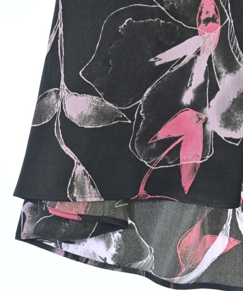 INDIVI（インディヴィ）ひざ丈スカート 黒 サイズ:05(XXS位) レディース/2200637882033