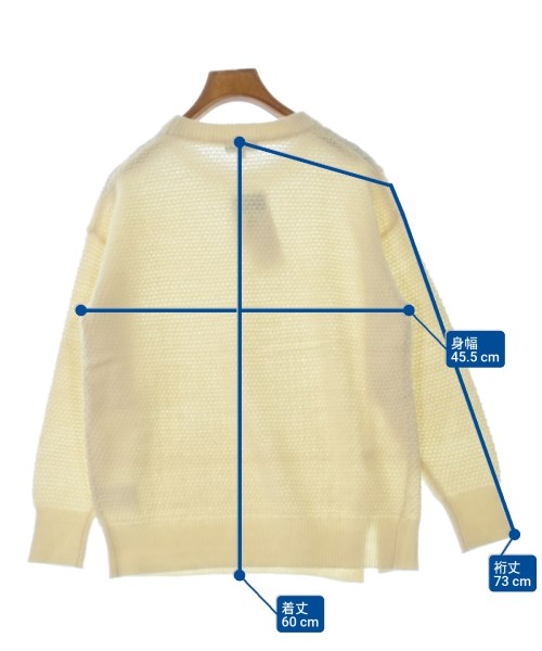 INDIVI（インディヴィ）ニット・セーター 白 サイズ:05(XXS位) レディース/2200637882095