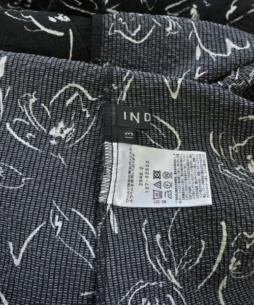 INDIVI（インディヴィ）ワンピース 黒 サイズ:13(XL位) レディース/2200638170115