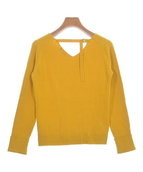 INDIVI（インディヴィ）ニット・セーター 黄 サイズ:38(M位) レディース/2200643183049